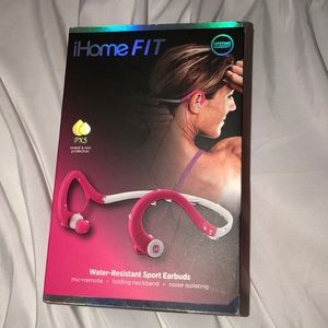iHome FIT water resistant sport earbuds